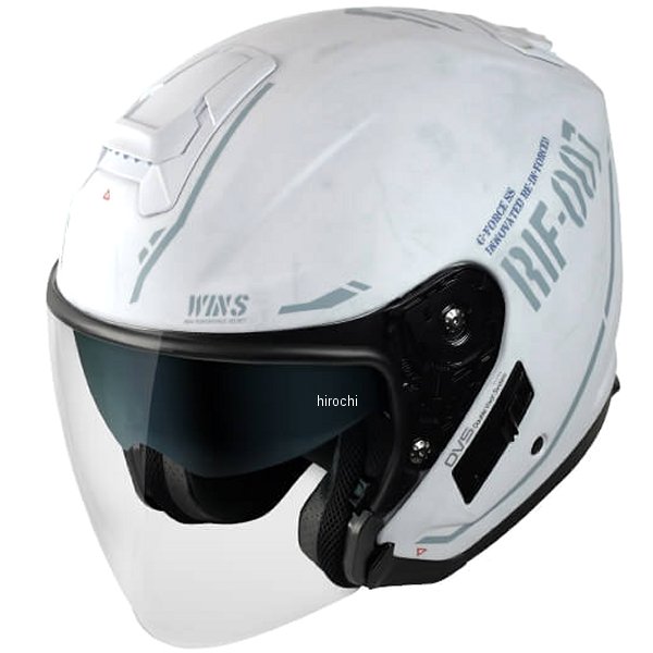 ジェットヘルメット G-FORCE SS JET STEALTH type C イビサホワイト XXSサイズ