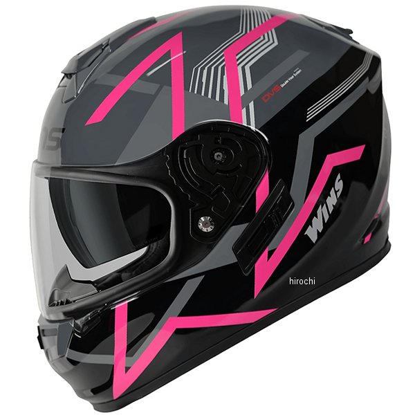 フルフェイスヘルメット G-FORCE SS Z-LINE G15 黒/ピンク Sサイズ