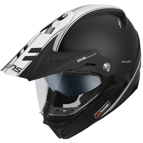 オフロードヘルメット X-ROAD 3 GT M52 黒/白 XLサイズ