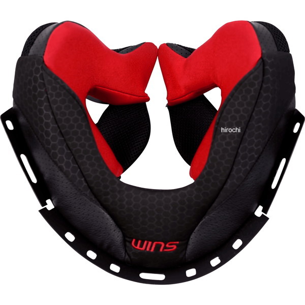 A-FORCE RS JET 12K 一体型チークパッド 赤 10ｍｍ XXL Rシェル L Sシェル