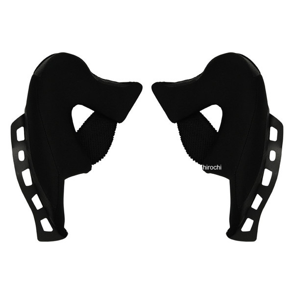 G-FORCE SS JET チークパッド黒 10ｍｍ XXL  Rシェル L Sシェル