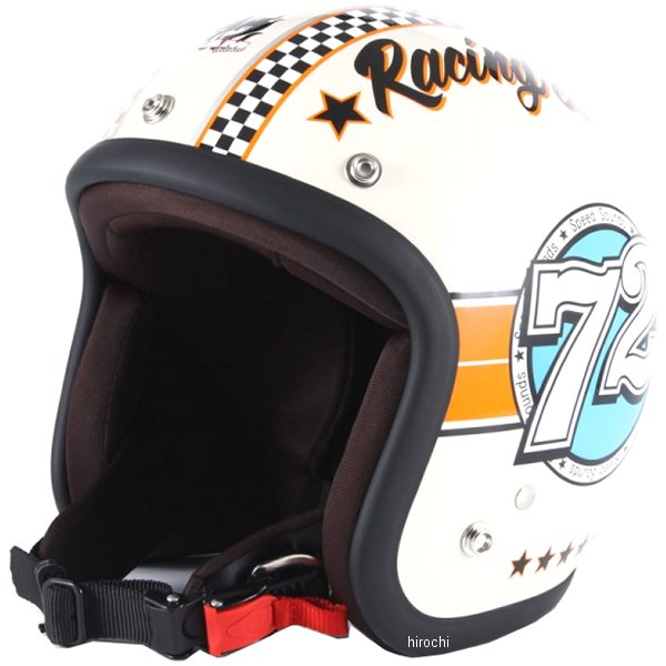 ナナニージャム  ジェットヘルメット JET SPEED SOUND アイボリー フリーサイズ(57-60cm未満)