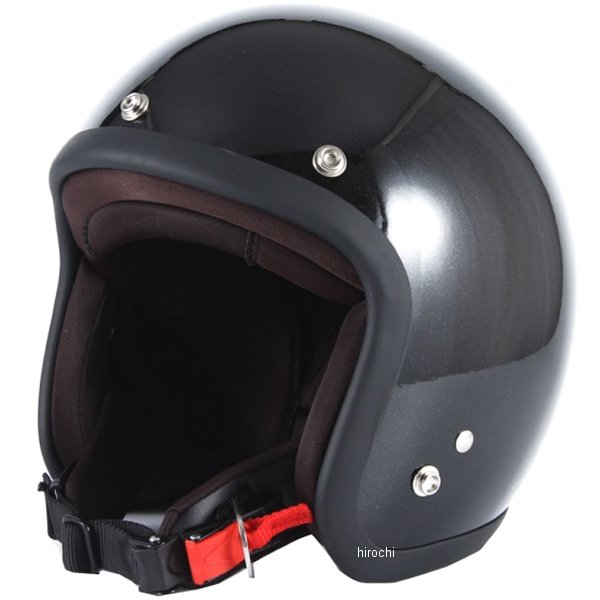 ナナニージャム  ジェットヘルメット VIVID BLACK 黒 フリーサイズ(57-60cm未満)