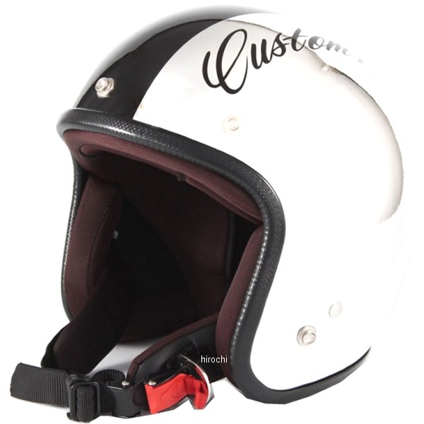 ナナニージャム  ジェットヘルメット カスタムペイントJAM CHROMES 黒 フリーサイズ(57-60cm未満)