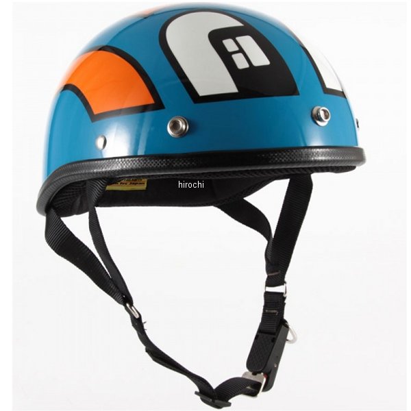 ナナニージャム  ハーフヘルメット SP TADAOチャンプ ダックテール ブルーベース フリーサイズ(57-60cm未満)