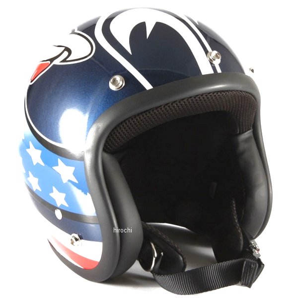 ナナニージャム  ジェットヘルメット SP-TADAO 忠魂 ネイビーベース グロス仕上げ