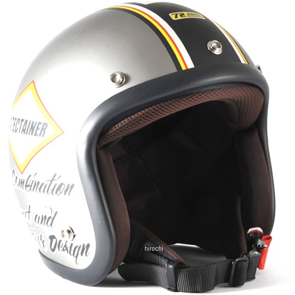 ナナニージャム  ジェットヘルメットMARVEL シルバー フリーサイズ(57-60cm未満)