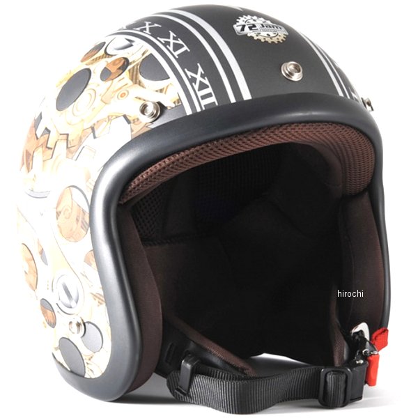 ナナニージャム  ジェットヘルメットCHRONO ガンメタベース マット フリ-サイズ(57-60cm未満)