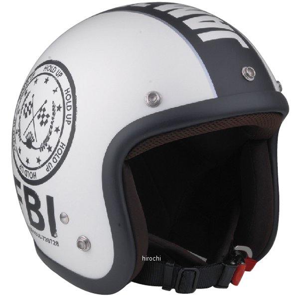 ナナニージャム  ジェットヘルメットF.B.I. パールゴールド マット フリーサイズ(57-60cm未満)