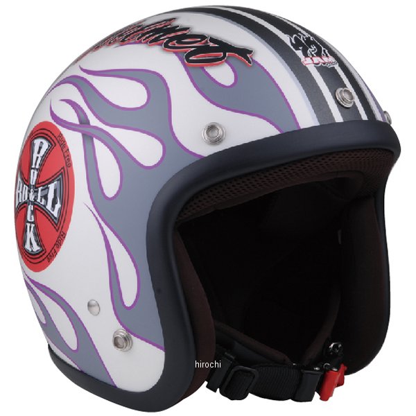 ナナニージャム  ジェットヘルメットROCK&ROLL パールゴールド マット フリーサイズ(57-60cm未満)