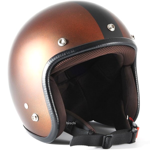 ナナニージャム  ジェットヘルメットTWILIGHT ブラック/ キャンディーオレンジ マット フリーサイズ(57-60cm未満)