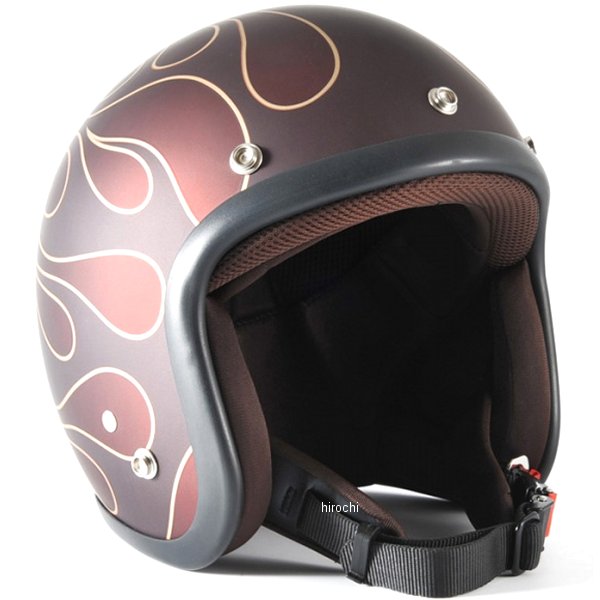 ナナニージャム  ジェットヘルメットSTEALTH ガラスフレーク レッドベース マット XLサイズ(60-62cm未満)