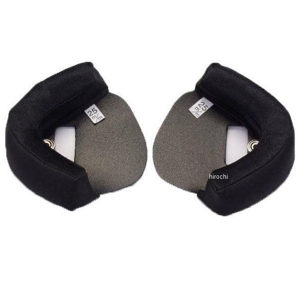 ナナニージャム  XXL帽体専用サイズ調整用チ-クパッド 25mm