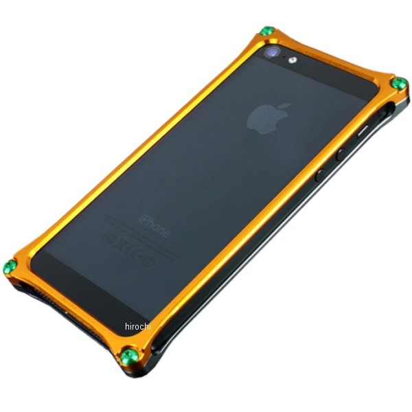 ソリッドバンパー for iPhoneSE/5s/5 エヴァンゲリオン PROTO TYPE-00 モデル ゴールド/グレー