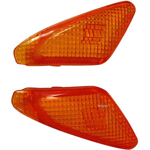 フロントウインカーレンズ ジョグ　3KJ オレンジ 左右セット