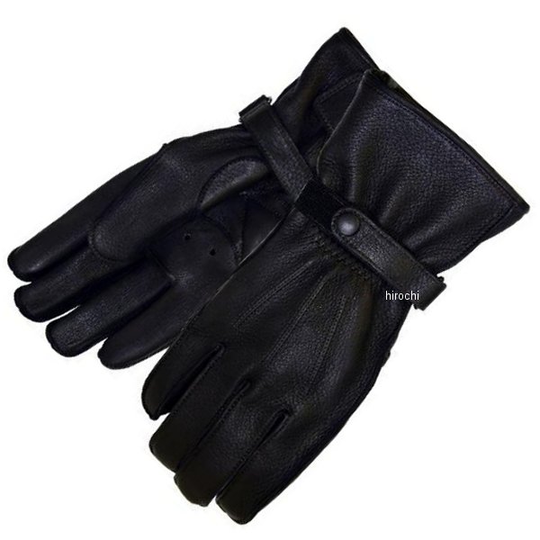 3シーズンロングレザーグローブ 黒 Sサイズ