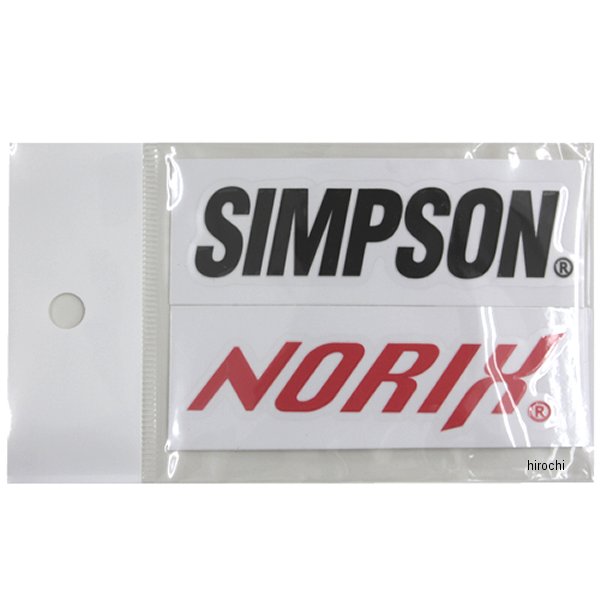 切り文字ステッカーセット SIMPSON/NORIX
