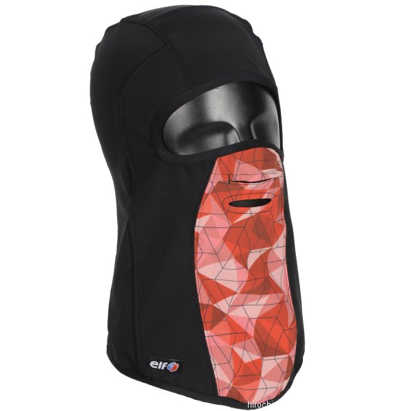 ストレッチフェイスマスク 赤 フリーサイズ