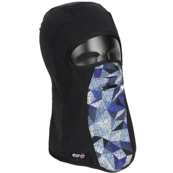 ストレッチフェイスマスク 青 フリーサイズ