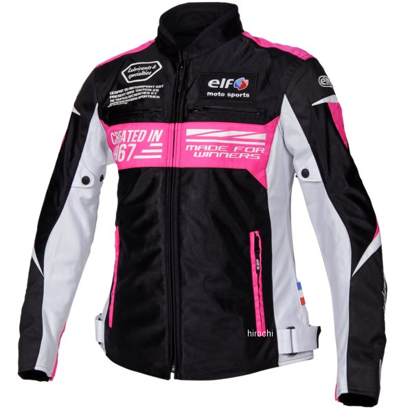 春夏モデル イデアールメッシュジャケット レディース 黒/ピンク WLサイズ