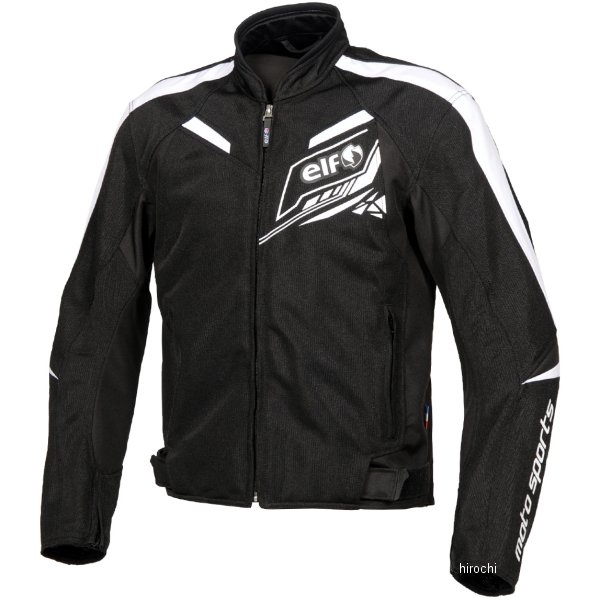 春夏モデル スポルトメッシュジャケット 黒/白 Mサイズ