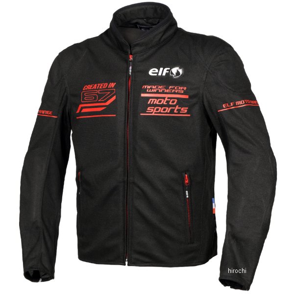 春夏モデル フレッドメッシュジャケット 黒/赤 Mサイズ