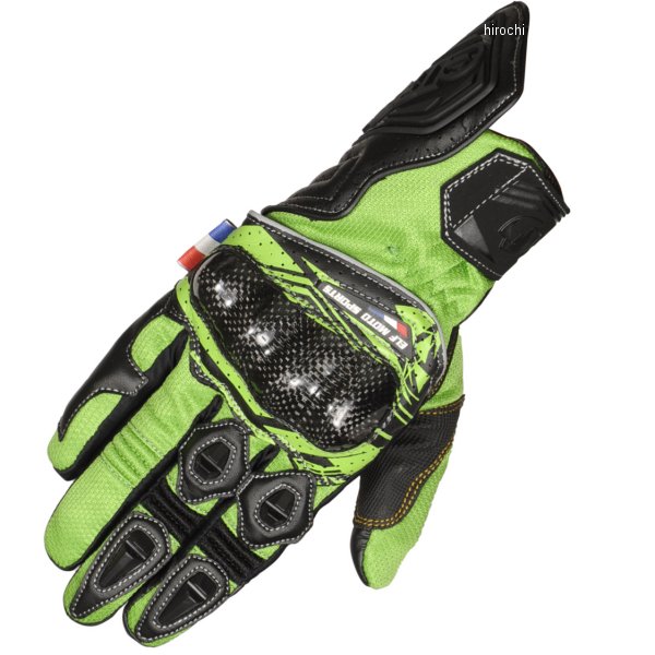 春夏モデル エヴォルツィオーネメッシュグローブ レディース 緑 WSサイズ