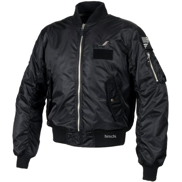 秋冬モデル ジャケット パーソナルMA-1 黒 LLサイズ