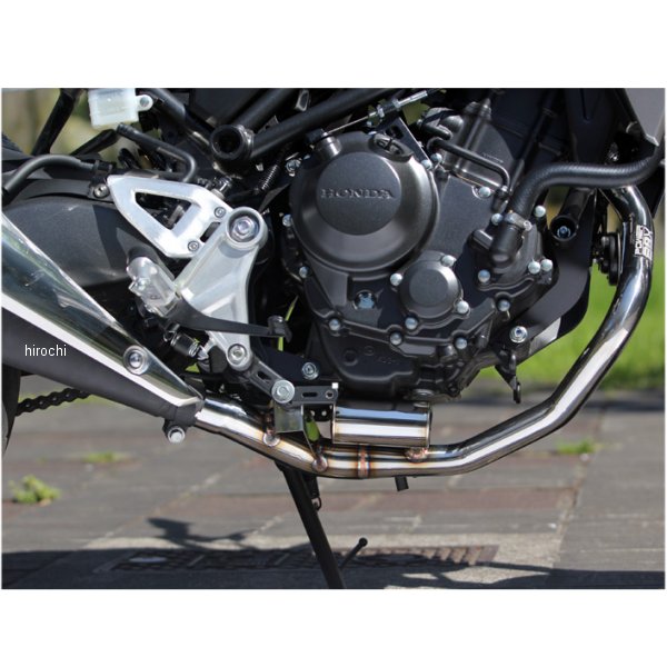 エキゾーストパイプ パワーボックス 18年以降 CB250R ステンレス