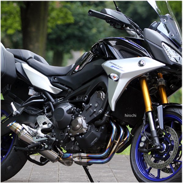 フルエキゾースト パワーボックスフル TRACER900/GT チタンブルー