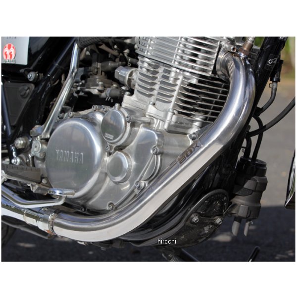 エキゾーストパイプ パワーボックス 18年以降 SR400 ソリッドチタン