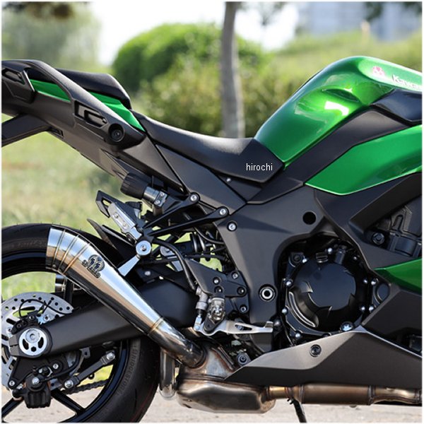 スリップオンマフラー パワーボックス ツーテール Ninja1000SX ステンレス
