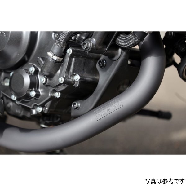 インナーパイプ パワーボックス レブル250 耐熱ブラック