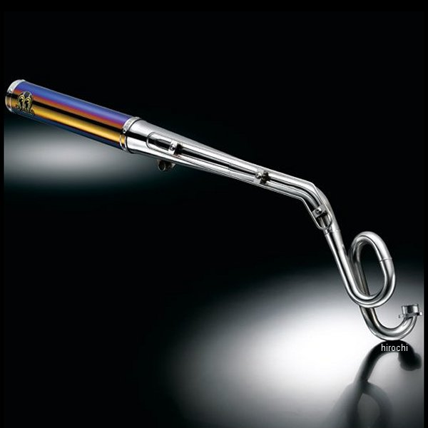 フルエキゾースト ピュアスポーツ ハンターカブ チタンブルー