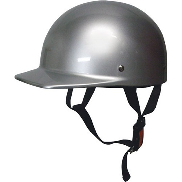 Moto Boite  ハーフキャップヘルメット シルバー フリーサイズ(58-60cm未満)