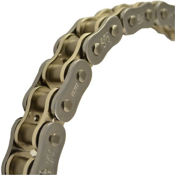 江沼チェーン ZVXシリーズ 530ZVX3 シールチェーン 60L シルバー MLJ カシメ