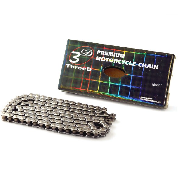 江沼チェーン ThreeD 520Z 92L カシメジョイント シルバー