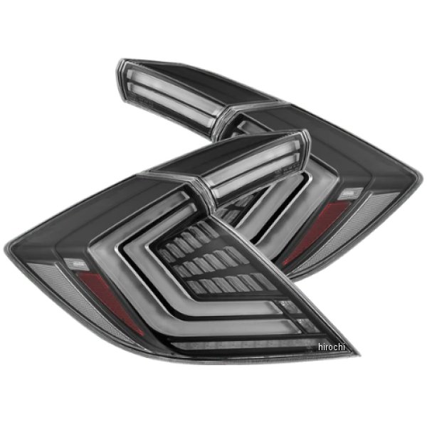 アルファレックス  国内正規品 LEDテールライト シビック FK7/FK8 TYPE-R ブラック