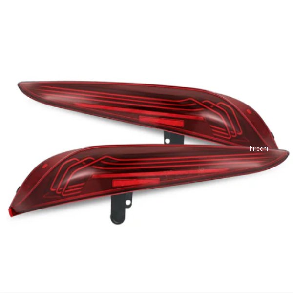 国内正規品 LUXX LEDテールランプ CSL Laser Style スープラ ブラックレッド(レッドレンズ/ブラック)