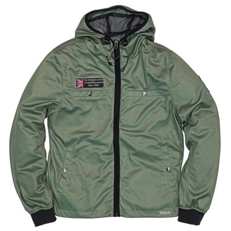 春夏モデル スーパーライトメッシュジャケット オリーブ Sサイズ