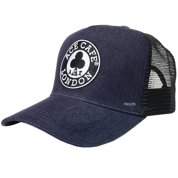 デニムメッシュキャップ CIRCLE デニム/黒