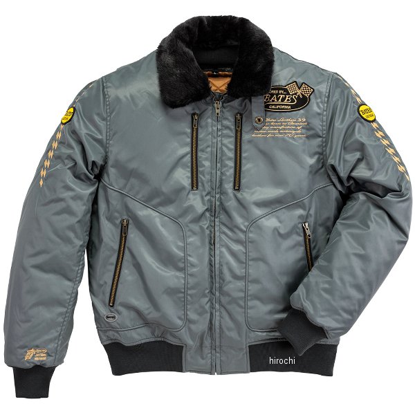 秋冬モデル ナイロンジャケット グラファイト Lサイズ