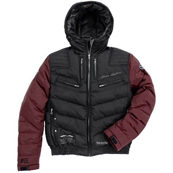 秋冬モデル ナイロンパーカー ワインレッド Lサイズ