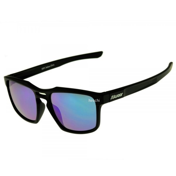 サングラス マットブラック/ブルーレボ