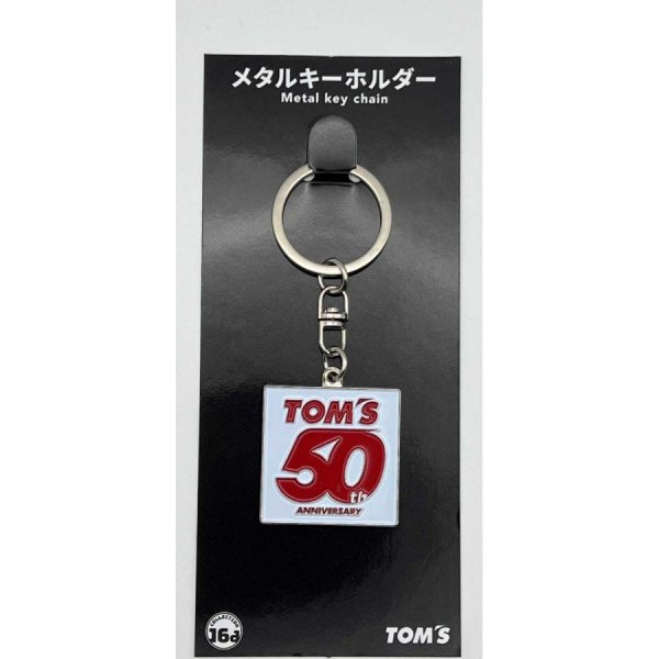 ジュウロクホウイ トムス 50周年ロゴ メタルキーホルダー