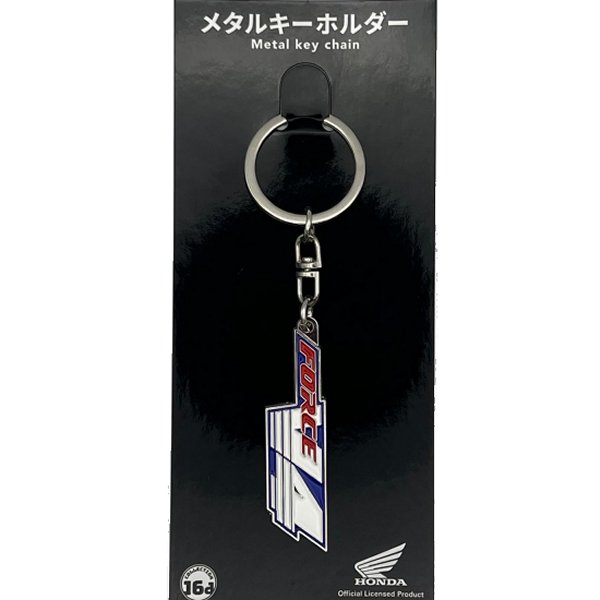 ジュウロクホウイ Honda VFR750R RC30 サイドカバーデカール メタルキーホルダー