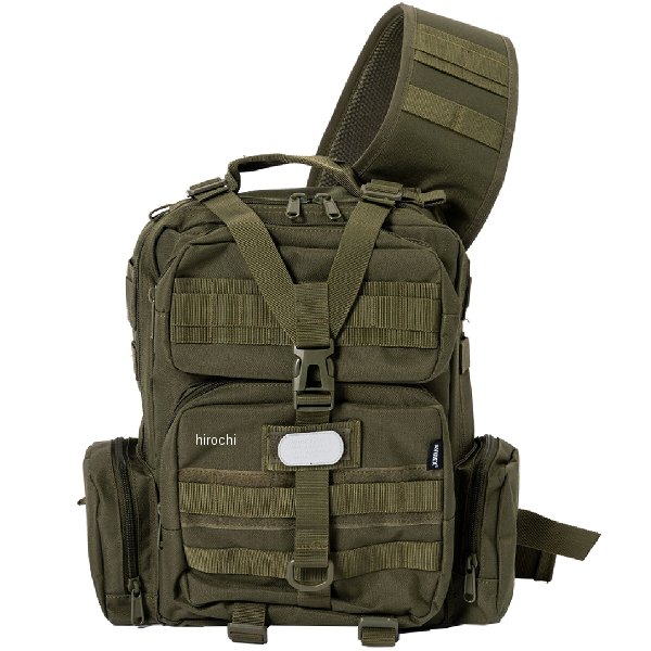 タクティカルボディーバッグ セージグリーン 25L