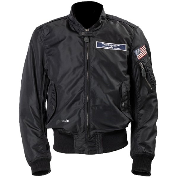 L-2 エアーインテイクブルゾン 黒 Lサイズ