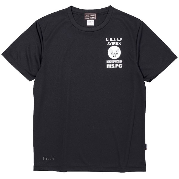 Tシャツ QUICK DRY USAAF 黒 Mサイズ