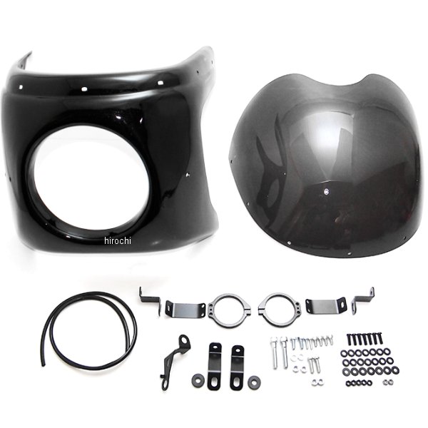 ストーンカウル塗装済み ステー付き Z900RS用 ディアブロブラック